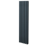 Radiatorer med Ovala Kolumner – 1600mm x 360mm – Grå