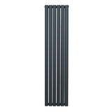 Radiatorer med Ovala Kolumner – 1600mm x 360mm – Grå