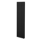 Radiatorer med Ovala Kolumner – 1600mm x 360mm – Svart