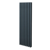 Radiatorer med Ovala Kolumner – 1600mm x 480mm – Grå