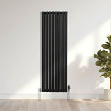 Radiatorer med Ovala Kolumner – 1600mm x 480mm – Svart