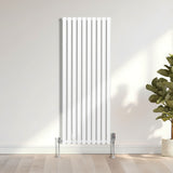Radiatorer med Ovala Kolumner – 1600mm x 600mm – Vit