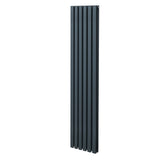 Radiatorer med Ovala Kolumner – 1800mm x 360mm – Grå