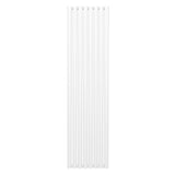 Radiatorer med Ovala Kolumner – 1800mm x 480mm – Vit