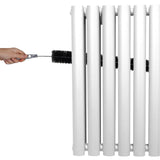 Radiatorer med Ovala Kolumner – 1800mm x 480mm – Vit
