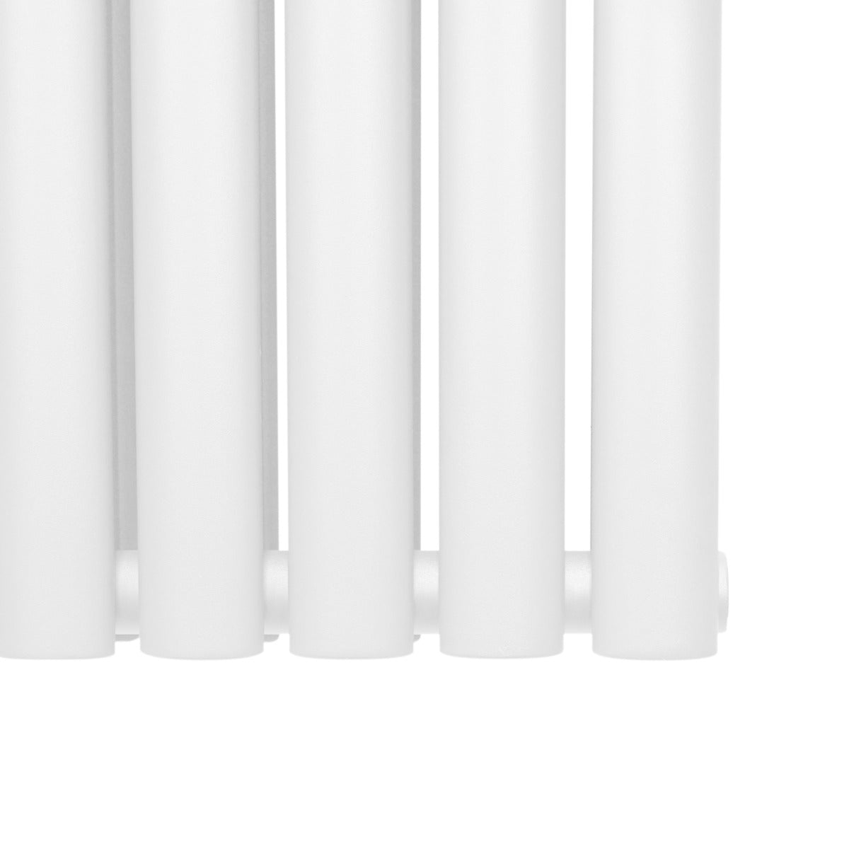 Radiatorer med Ovala Kolumner – 1800mm x 480mm – Vit