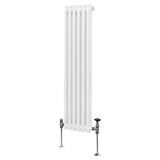 Traditionell 2-kolumns radiator - 1500 x 292 mm – Vit