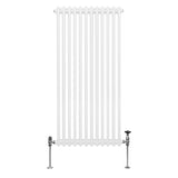 Traditionell 2-kolumns radiator - 1500 x 562 mm – Vit