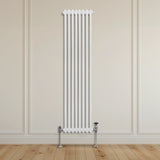 Traditionell 2-kolumns radiator - 1800 x 382 mm – Vit