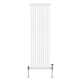 Traditionell 2-kolumns radiator - 1800 x 472 mm – Vit