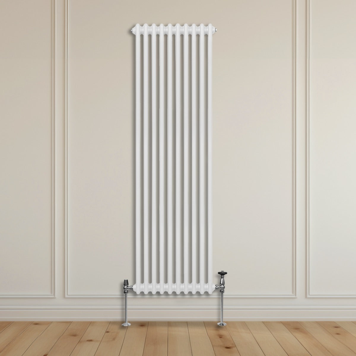 Traditionell 2-kolumns radiator - 1800 x 472 mm – Vit