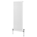 Traditionell 2-kolumns radiator - 1800 x 562 mm – Vit