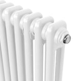 Traditionell 2-kolumns radiator - 1800 x 562 mm – Vit