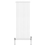 Traditionell 2-kolumns radiator - 1800 x 562 mm – Vit