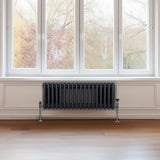 Traditionell 3-kolumns radiator - 300 x 832 mm – Antracitgrå