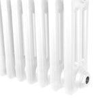 Traditionell 3-kolumnig radiator - 300 x 1192mm - Vit