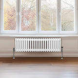 Traditionell 3-kolumnig radiator - 300 x 1192mm - Vit