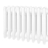 Traditionell 3-kolumnig radiator - 300 x 1192mm - Vit