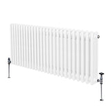 Traditionell 3-kolumns radiator - 600 x 1192 mm – Vit