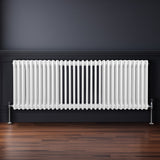 Traditionell 3-kolumns radiator - 600 x 1462 mm – Vit
