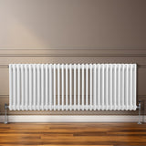 Traditionell 3-kolumns radiator - 600 x 1462 mm – Vit