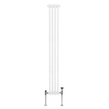 Traditionell 3-kolumns radiator - 1800 x 202 mm – Vit