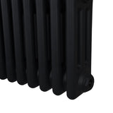 Traditionell 3-kolumns radiator - 1800 x 382 mm – Svart