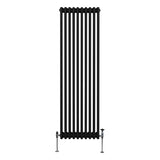 Traditionell 3-kolumns radiator - 1800 x 472 mm – Svart