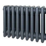 Traditionell 3-kolumns radiator - 1800 x 562 mm – Antracitgrå