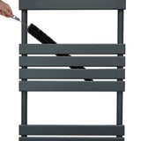 Handdukstork med Platta Paneler - 1200mm x 450mm - Grå