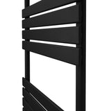 Handdukstork med Platta Paneler - 1200mm x 450mm - Svart