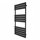Handdukstork med Platta Paneler - 1200mm x 500mm - Svart