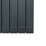 Aluminiumradiator – 1800mm x 395mm – Grå