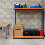 S-Rax Hyllsystem - 180cm x 180cm x 60cm – 2 Hyllplan