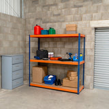 S-Rax Hyllsystem - 180cm x 180cm x 60cm – 3 Hyllplan