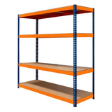 S-Rax Hyllsystem - 180cm x 180cm x 60cm – 4 Hyllplan