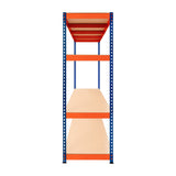 S-Rax Hyllsystem - 180cm x 180cm x 60cm – 4 Hyllplan