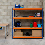S-Rax Hyllsystem - 180cm x 180cm x 60cm – 4 Hyllplan