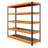 S-Rax Hyllsystem - 180cm x 180cm x 60cm – 5 Hyllplan