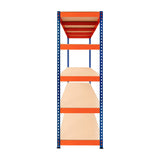 S-Rax Hyllsystem - 180cm x 180cm x 60cm – 5 Hyllplan