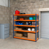 S-Rax Hyllsystem - 180cm x 180cm x 60cm – 5 Hyllplan