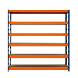 S-Rax Hyllsystem - 180cm x 180cm x 60cm – 6 Hyllplan