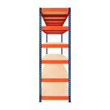 S-Rax Hyllsystem - 180cm x 180cm x 60cm – 6 Hyllplan