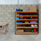 S-Rax Hyllsystem - 180cm x 180cm x 60cm – 6 Hyllplan