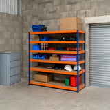 S-Rax Hyllsystem - 180cm x 180cm x 60cm – 6 Hyllplan