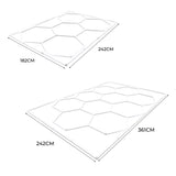 Hexagon LED Belysning (x10 hexagoner)