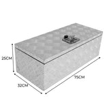 Verktygslåda i Aluminium 60L - Medium