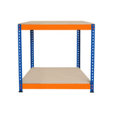 Arbetsbänk S-Rax med 2 nivåer - 90cm x 60cm x 90cm