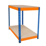 Arbetsbänk S-Rax med 2 nivåer - 90cm x 60cm x 90cm