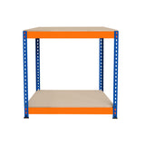 Arbetsbänk S-Rax med 2 nivåer - 90cm x 45cm x 90cm